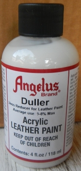 Angelus Duller Angelus Sole Bright Angelus Instant Clean Angelus Blue Foam Angelus Easy Cleaner Angelus Flat top finisher Angelus 2-thin Angelus Acrylic 600 Finisher Angelus deglazer Angelus edge leather finish Angelus Shoe Polish Burgundy Angelus Shoe Polish Black Angelus Shoe Polish Brown, Angelus Shoe Polish Cordovan Angelus Shoe Polish Mahogany Angelus Shoe Polish Neutral Angelus Shoe Polish Tan Angelus Matte Finisher Glow in the Dark Green Angelus 2 Hard Plastic medium Angelus Dye Liner Pen
